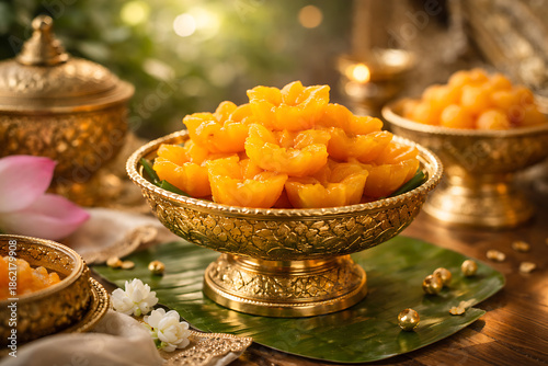 Thai ancient sweet Thong Yip 