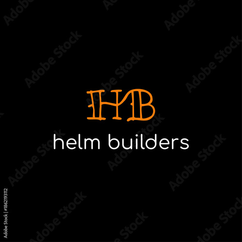 Vintage-inspired construction logo for 