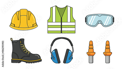 Safety gear and equipment for construction and industry