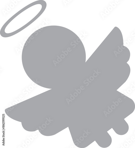 아기천사 그림자