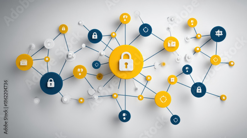 Comprehensive cybersecurity network security and data protection with encryption, online privacy, threat detection, malware prevention, and secure communication systems
