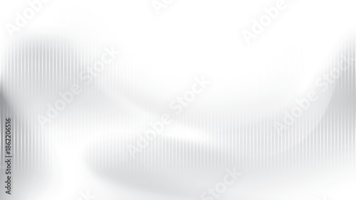 Abstract white and gray color gradieng background with vertical pattern. Vector illustration.