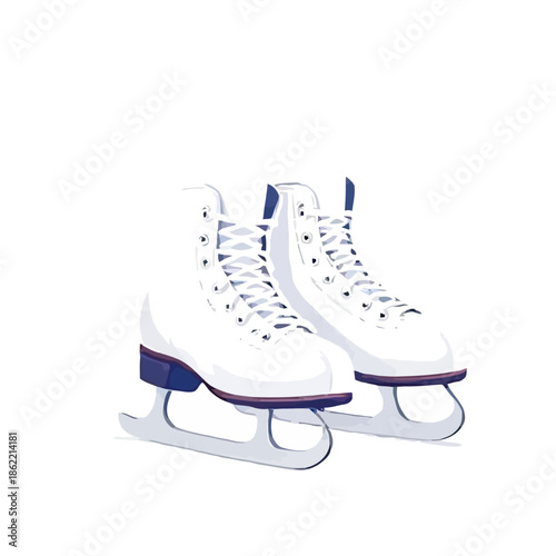 Ice Skating Shoes Graphic