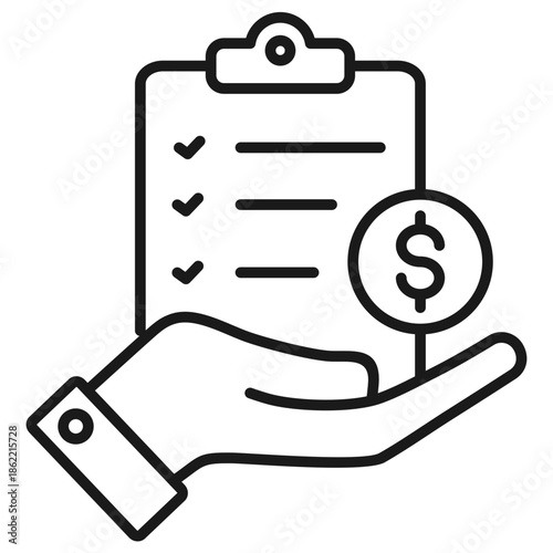 Funding Request Outline Icon