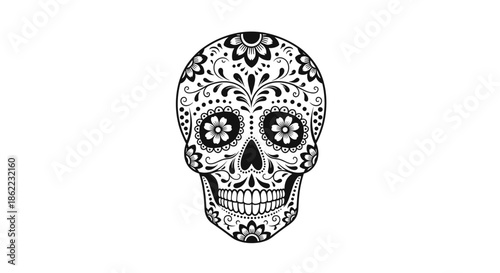 Simple black and white line art illustration of a pair of professional boxing gloves on a clean white background.