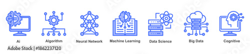 AI Core represents essential artificial intelligence technologies forming the foundation of intelligent, data-driven, and adaptive systems