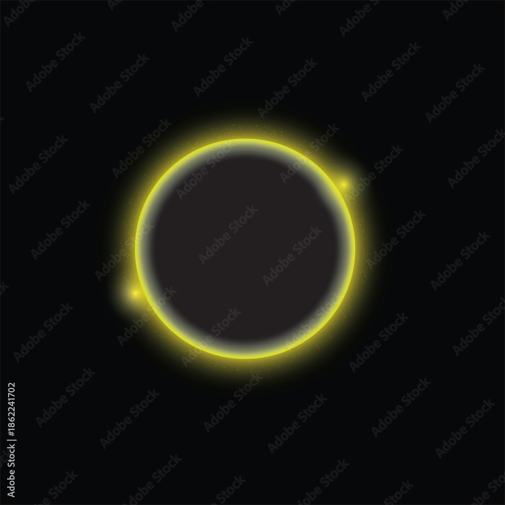 Fototapeta premium abstract black background with glowing lights