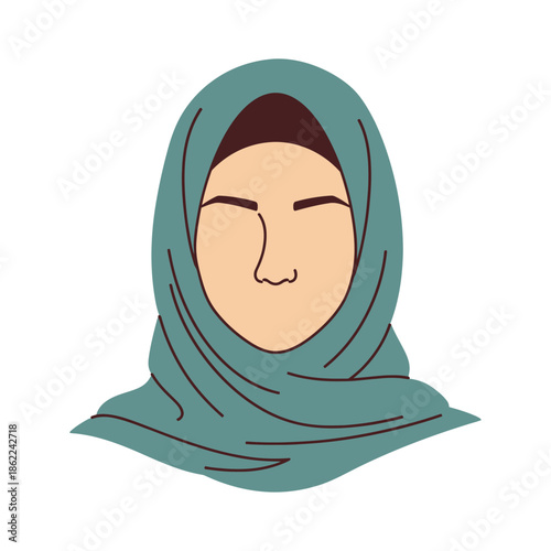 Woman Wearing Hijab