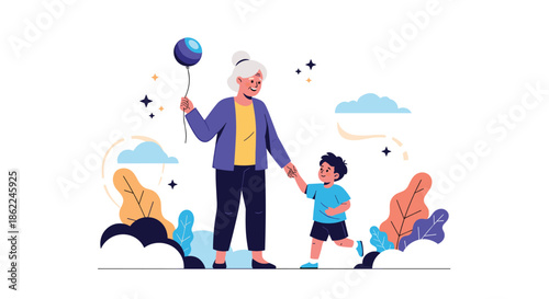 Happy young couple holding baskets of clean clothes and standing in a modern laundry room with two washing machines and organized clothing racks.