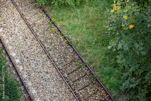 Remnant of the Petite Ceinture railway in Paris