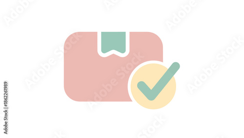 Vector illustration of a mathematical concept displayed on a digital device screen from a straightforward viewpoint