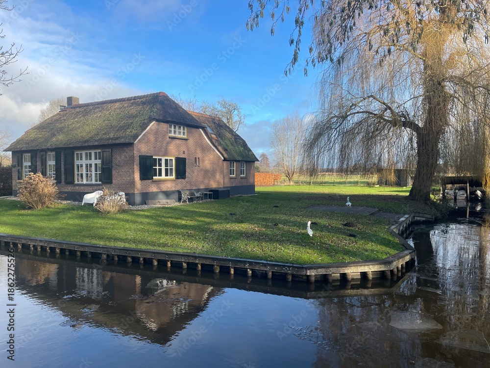 Fototapeta premium canal in holland
