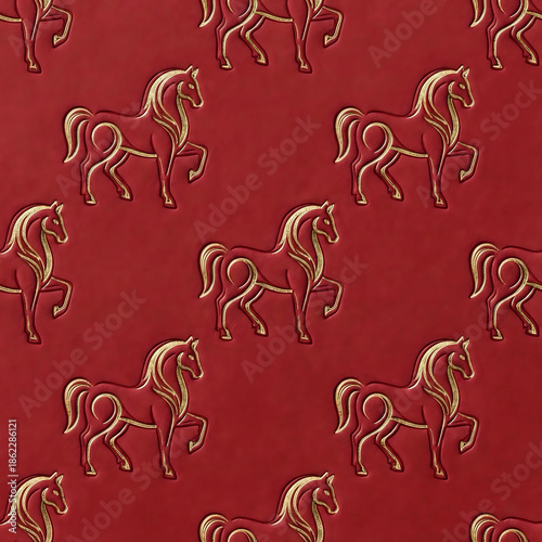 Horse Zodiac Paper Pattern