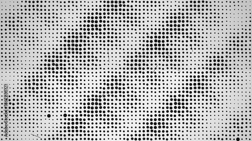 Abstract Grunge Halftone Stop Motion Texture 4K Seamless Loop