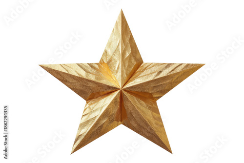 Golden Star Icon With Transparent Background For Creative Design And Decoration