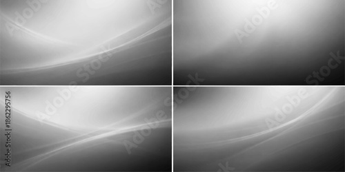 Abstract brushed metal background vector illustration featuring a shiny silver chrome texture and industrial stainless steel plate design with a light gray metallic surface pattern