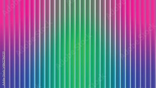 Vertical colorful gradient stripes with smooth blending transitions