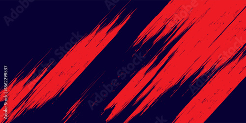 Halftone dots red and black color pattern gradient grunge texture background. Dot pop art comic sport style vector illustration eps10