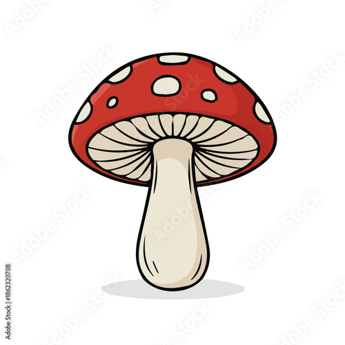 Mushroom vector icon design