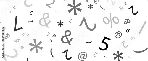 This Square shape is filled with a seamless pattern of mathematical symbols, offering a creative and educational design. Ideal for teaching materials, digital projects, or unique graphic designs.