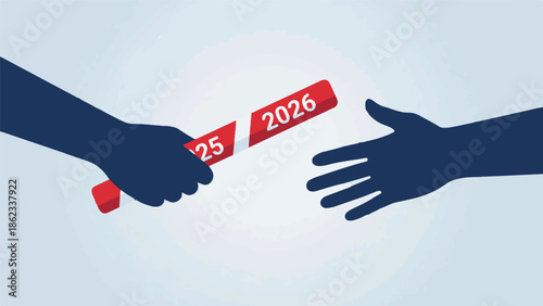 Passing the Baton: Symbolic Handover from 2025 to 2026