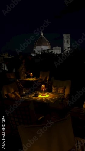 halloween night scene