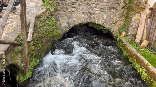 the characteristic village of Rasiglia with its streams that cross the buildings