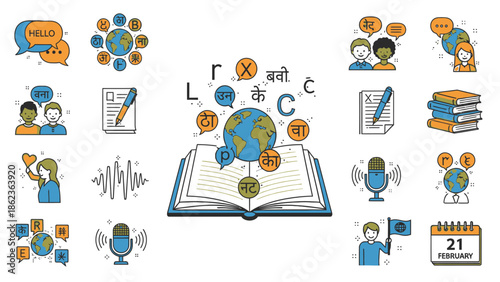 Global Communication and Language Learning Icons: Education, Diversity, and Translation