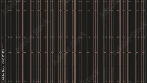Dark Abstract Vertical Stripes Seamless Pattern