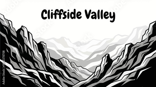 Layered mountain ridges fade into the distance, forming a grand valley landscape emphasizing depth, scale, and atmospheric perspective loved by visual storytellers