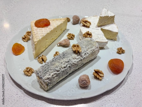 French cheese platter