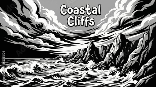 Warm sunset light illuminates coastal cliffs and ocean waves, forming a dramatic and emotional landscape highly favored for luxury travel and editorial visuals