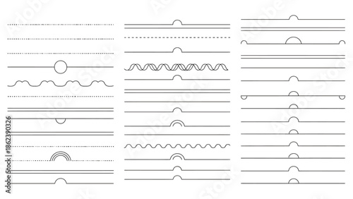 Creative Graphic Lines, Abstract Design, Digital Art, Illustration, Vector, Modern Art Concept