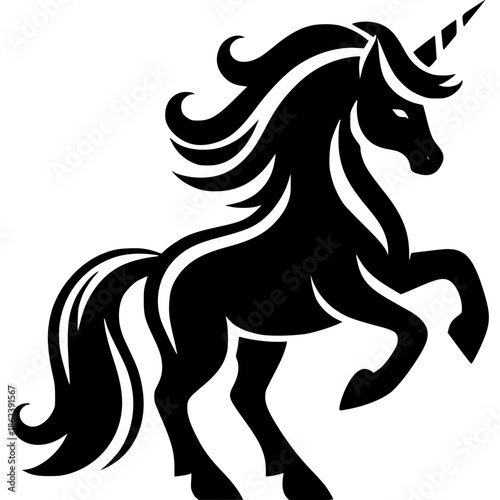 Unicorn Icon Vector