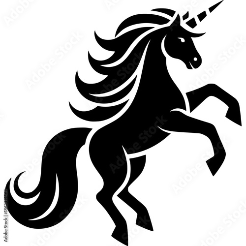 Unicorn Icon Vector