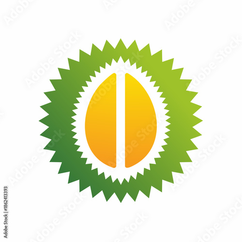 White Gear Icon Representing Technology and Innovation.