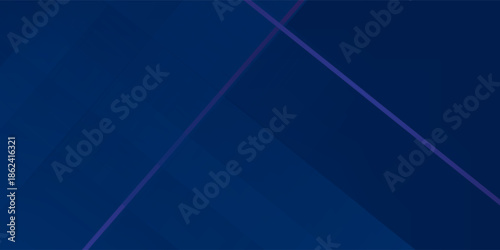 Premium blue abstract background with elegant bright diagonal lines art