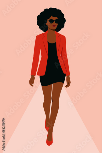 Women in Fashion Flat Vector