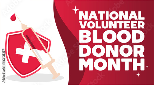 National Volunteer Blood Donor Month