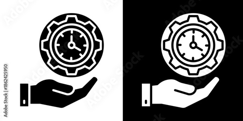 Work In Progress  Icon Set White Style Collection