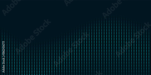 Digital blue dots background