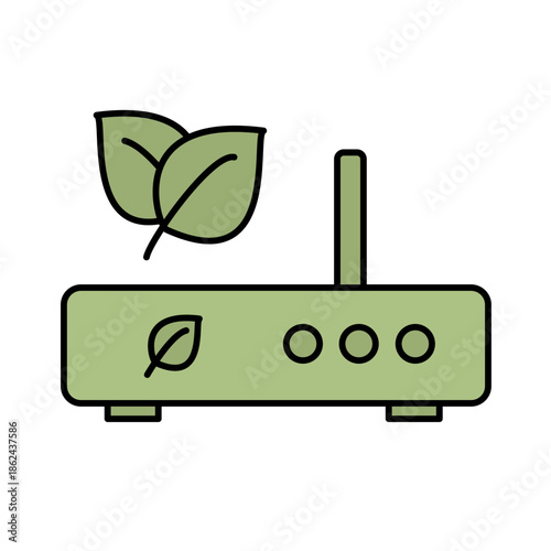 Eco Friendly Sustainable Green WiFi Router