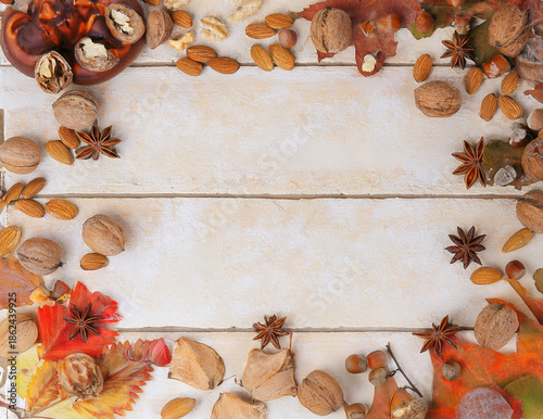 ナッツのフレーム