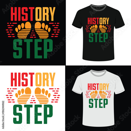 Black History Month Crown Royalty Empowerment Typography T Shirt Design