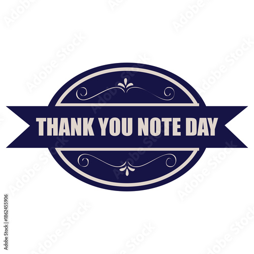 National Thank You Note Day