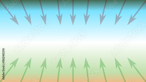Gradient Background with directional arrows. Great for graphic design projects needing flow direction, motion, or navigation indicators.