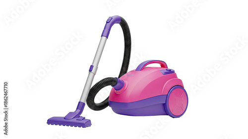 Pink and Purple Toy Vacuum Cleaner