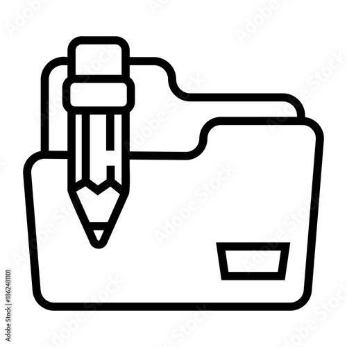 data integration Line Icon