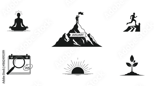 New year new beginnings with fitness and growth