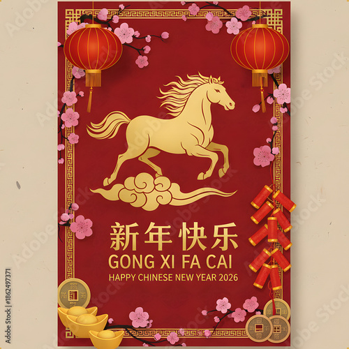 CHINESE NEW YEAR 2026 CARD